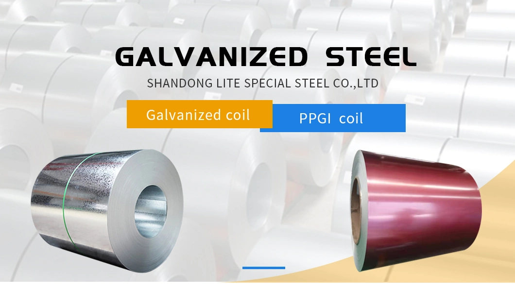 PPGI CGCC SPCC SGCC DC51D DC52D DC53D DC54D Pre-Painted Galvanized Steel Coil for Manufacturer