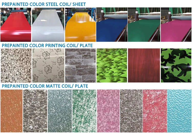 Corrugated Steel Sheet PPGI Sheets for Roofing Building Material