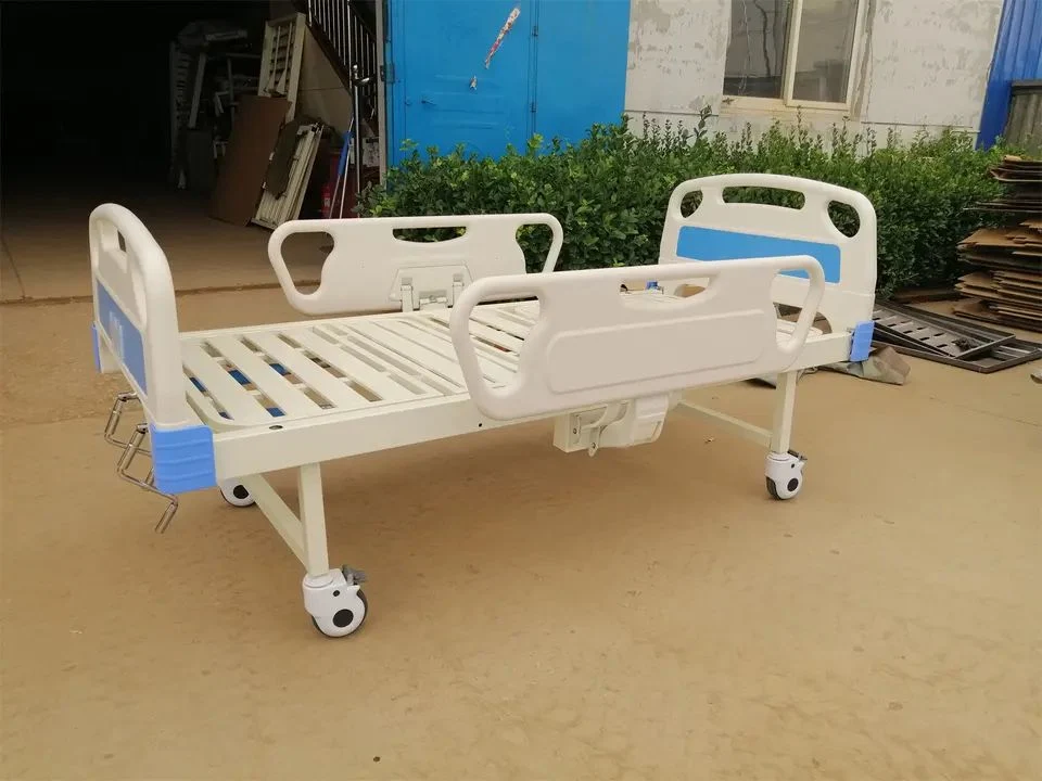 Factory Cheap Manual Hospital Medical Bed with Double Crank