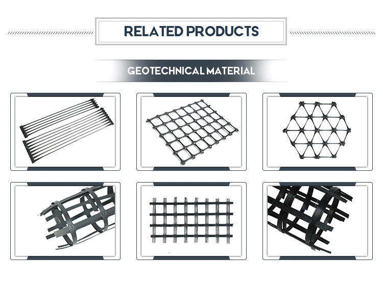 Geotextile with Geogrid Reinforced Composite Nonwoven Geotextile