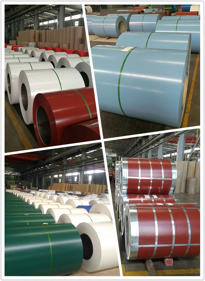 Manufacturer 0.12-4.0mm PPGI PPGL Color Coated Sheet Plate Prepainted Galvanized Steel Coil PPGI