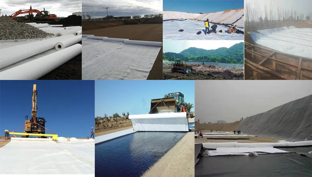 High Performance Oxidation Resistance Corrosion Resistant Customized Polyester Nonwoven Fabric Polyster Geotextile