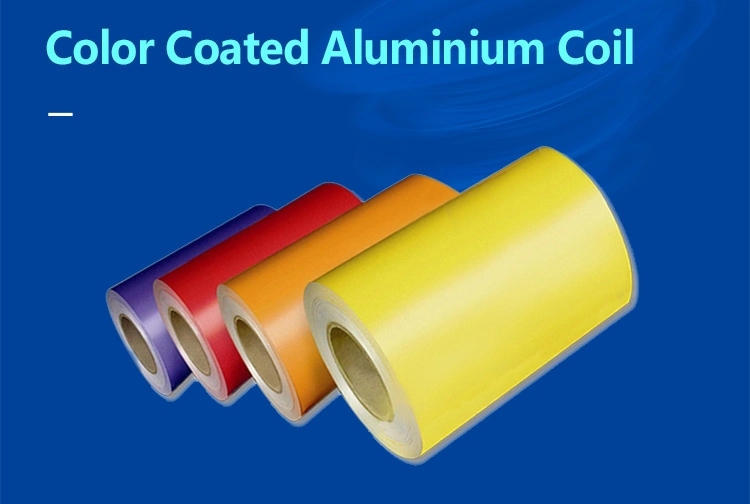 China 1060 Alloy 0.5 mm Thickness Color Coated Aluminum Coil