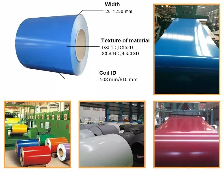 Factory Price Color Coated Az150 Bobina Aluzinc Prepainted Galvalume PPGL Steel Coils for Sale Best Selling ASTM Prepainted Gi Steel Coil / PPGI Aluminum Zinc