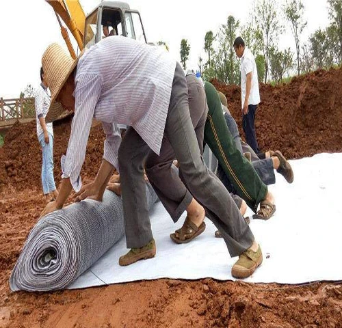 Sodium Bentonite Non Woven Geotextile and PP Woven Cloth Composite Geosynthetic Clay Liner Gcl