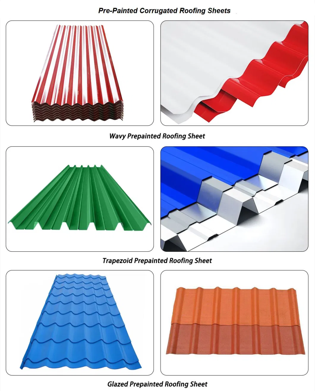 Wholesale Color Coated Zinc Coated Roof Galvanized Steel Corrugated Roofing Sheet