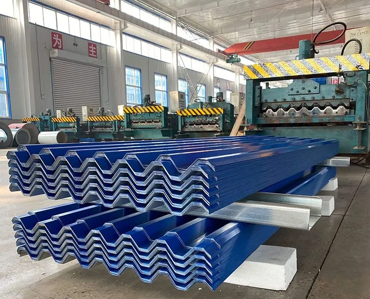 Factory Selling Color Coated for Roofing PPGI Corrugated Zinc Roofing Sheet Corrugated Sheet
