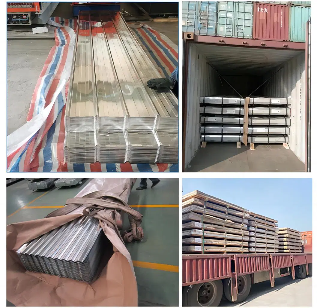 Wholesale Price 22 Gauge Zinc Coated Roofing Plate Dx51d Z140 Hot Dipped Galvanized Corrugated Roofing Steel Sheets