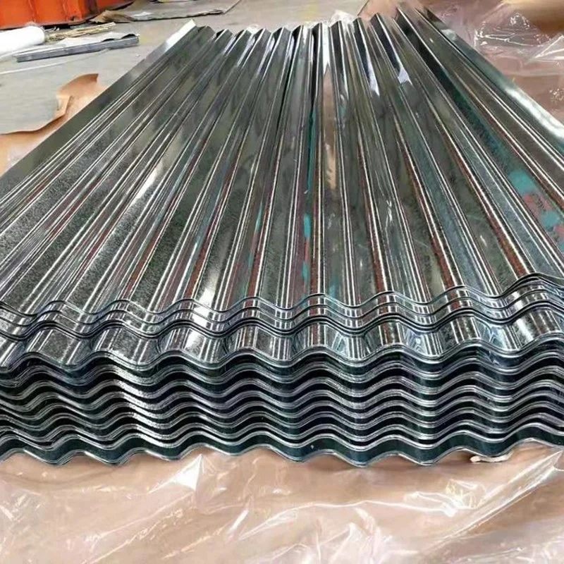 China Manufacturer Steel Material Galvanized Roofing Sheet Zinc Coated Corrugated Steel Sheet Galvanized Corrugated Roofing Sheet