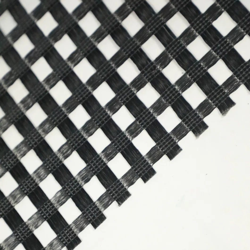 120-120kn Polyester Geogrid Pet Biaxial Geogrid for Slope Protection