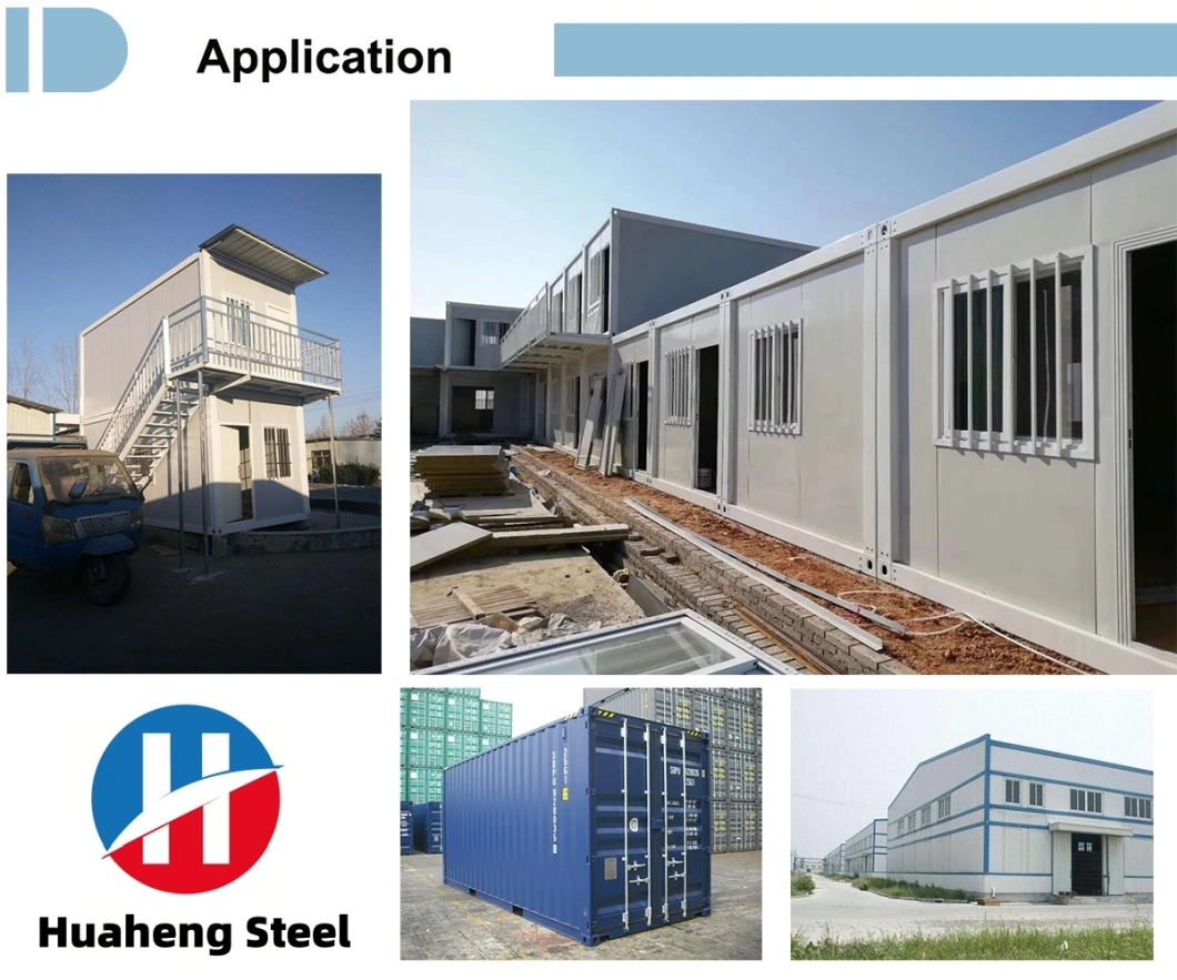 China Factory Price Galvanized Zinc Color Coated PPGI Gi Hot Rolled Corrugated Steel Sheet for Roofing Roof Building Material