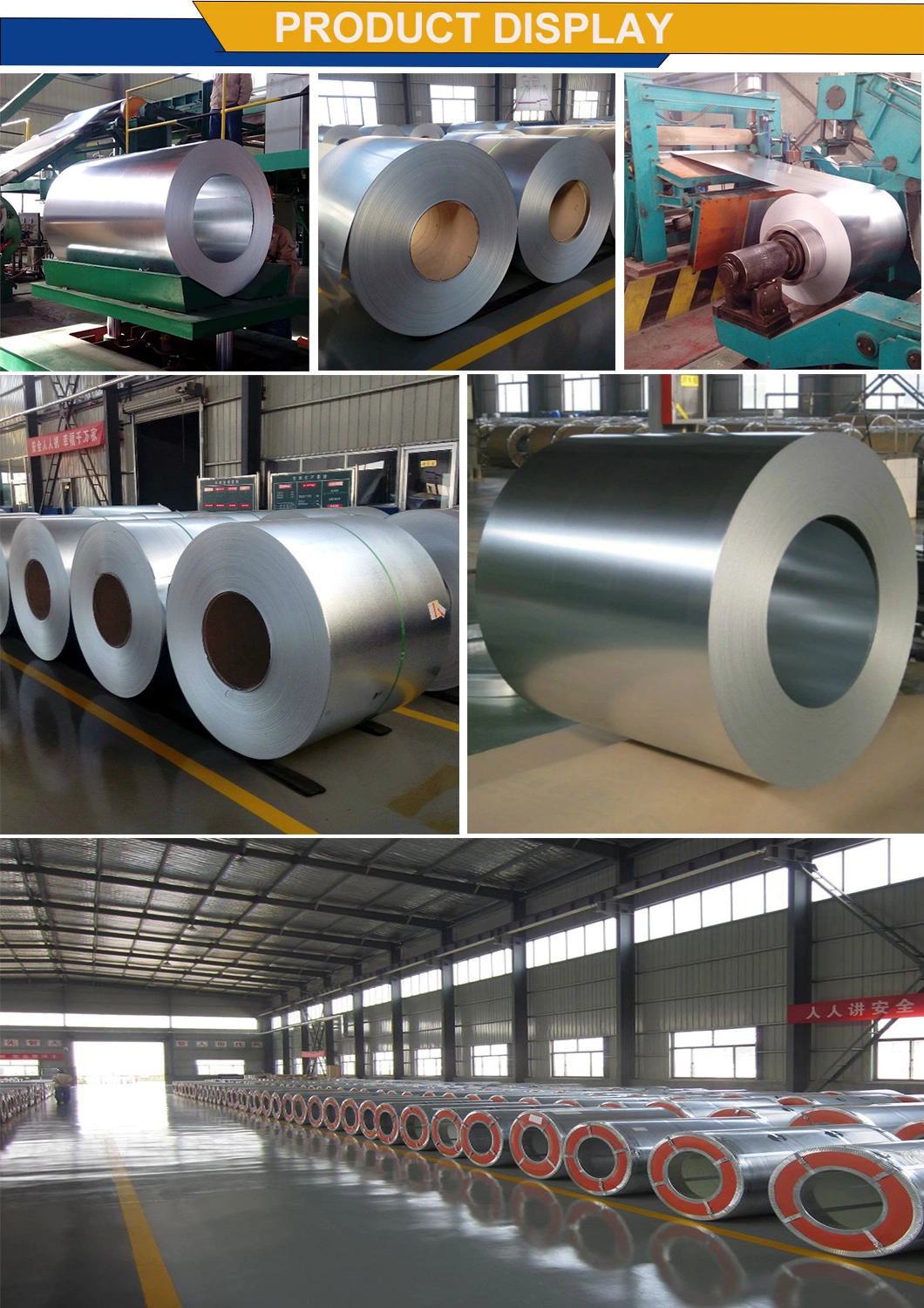 Prepainted or Color Coated Gi Steel Pipe Coil PPGI or PPGL Color Coated Galvanized Steel