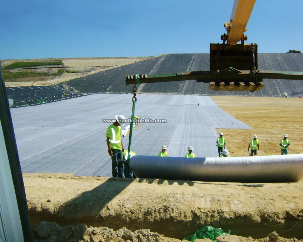 Factory Sales 4000GSM 6000GSM Reinforced Geotextile Bentonite Geosynthetic Clay Liner