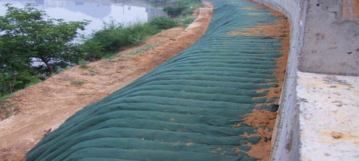 Geo Bags Pet Filament Nonwoven Used in Embankment Protection