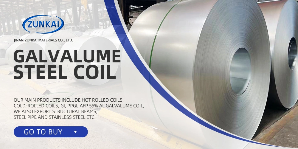 Afp G550 Az60 Az80 Az150 Aluzinc Galvalume Gl Steel Coil