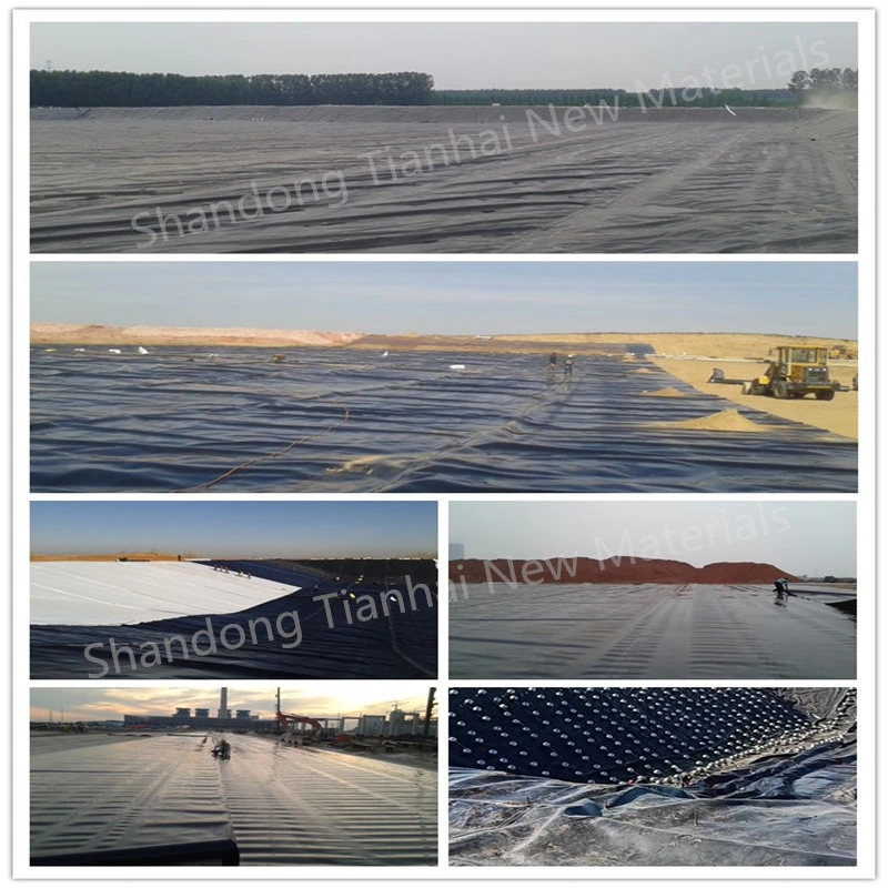 60mils HDPE Impermeable Geomembrane for Water Conservancy