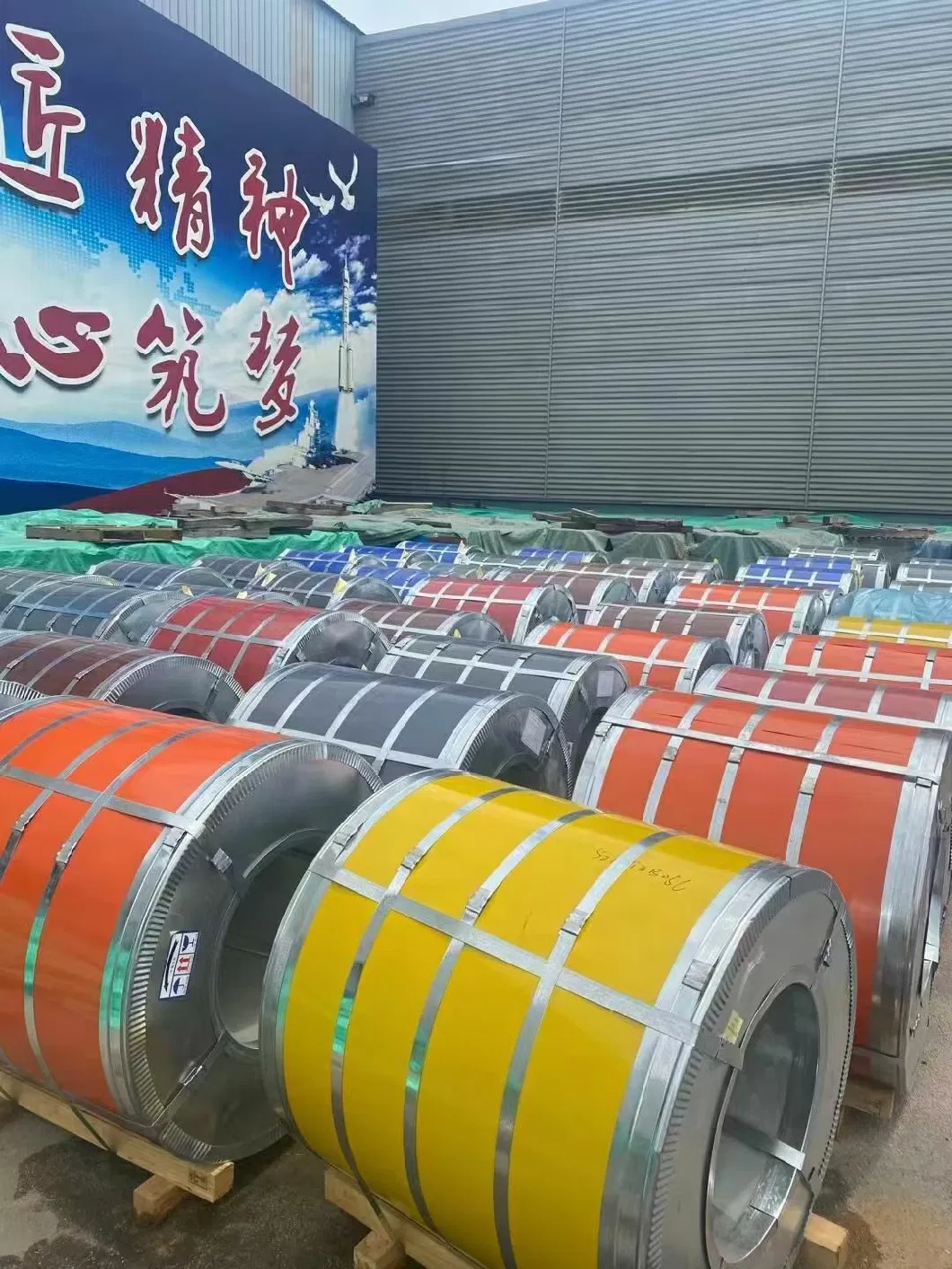 Design Prepainted Galvanized Steel Coil Sheet Suppliers PPGI Colour Pattern Coated Gi Steel Coil Color Coated Steel PPGI Coil