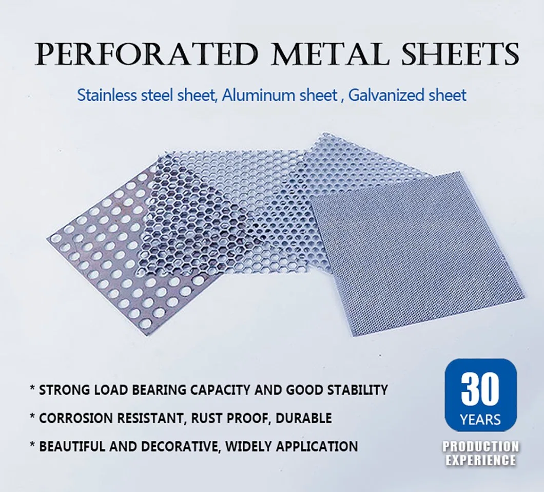 Perforated Corrugated Metal Low Price of Galvanized Stainless Steel Perforated Metal Mesh Sheet Perforated Metal Strip