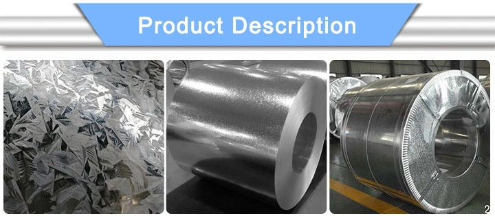 Dx51d/Dx52D/SGCC/JIS G3312 Hot Rolled Galvanized Steel Coil Gi Coil Manufacturer Price
