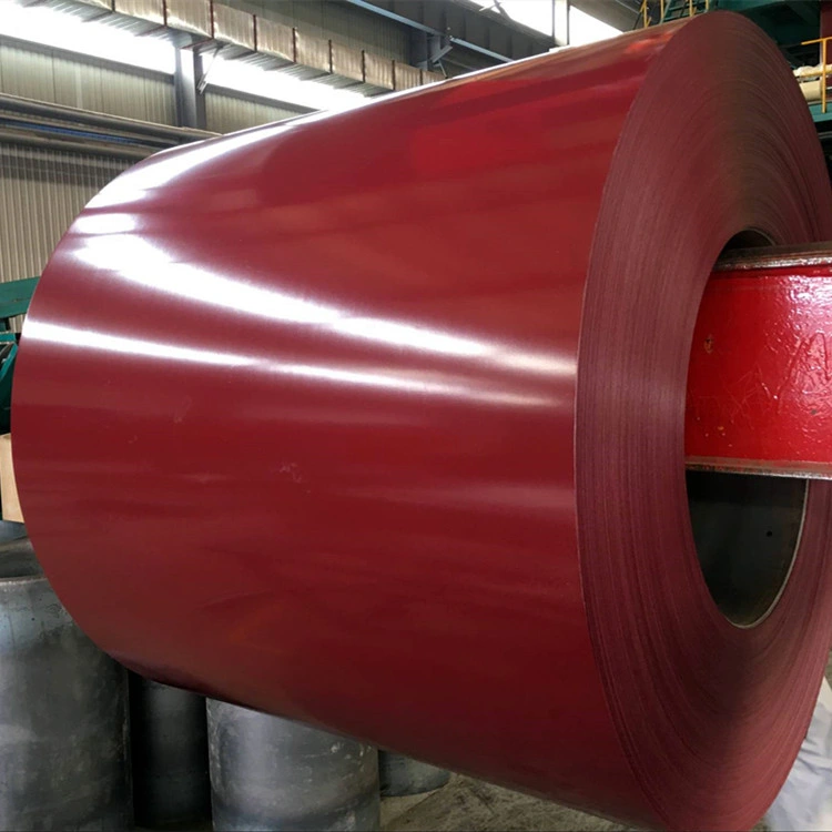 High Quality Prepainted Galvanized Color Coated Steel Coil PPGI with Shandong Factory for Construction