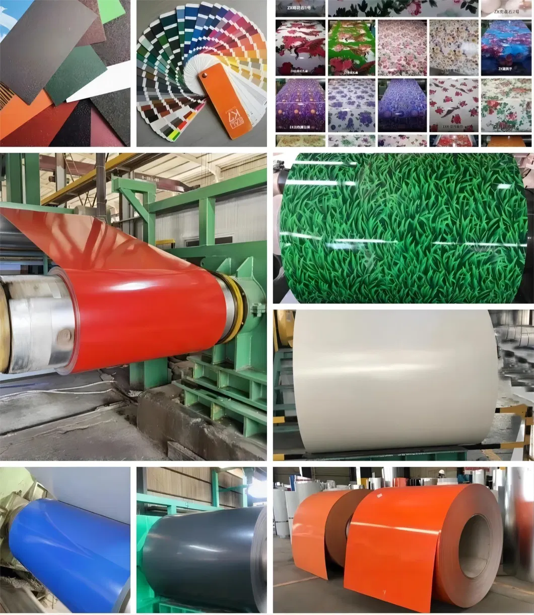 Hot Sale High Quality Factory Direct Wholesale Manufacturer Customized Prepainted Color Coating Low Cheap Price Zinc 30-120GSM SGCC Dx51d PPGI PPGL Steel Coil