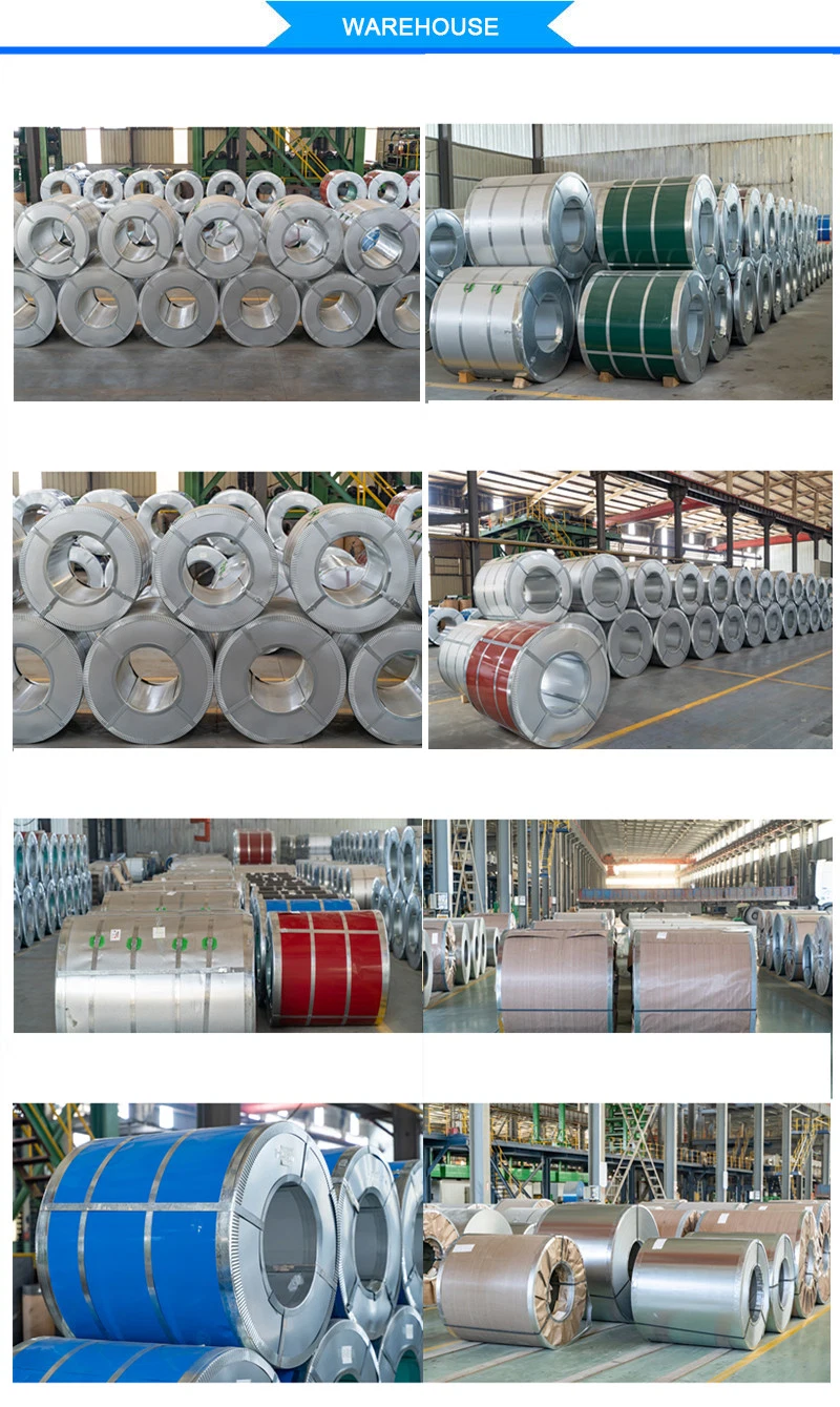 Bwg28/0.35mm Galvainzed Steel, G28/G30 Color Coated Gi steel Coil for Ibr Roofing Sheet