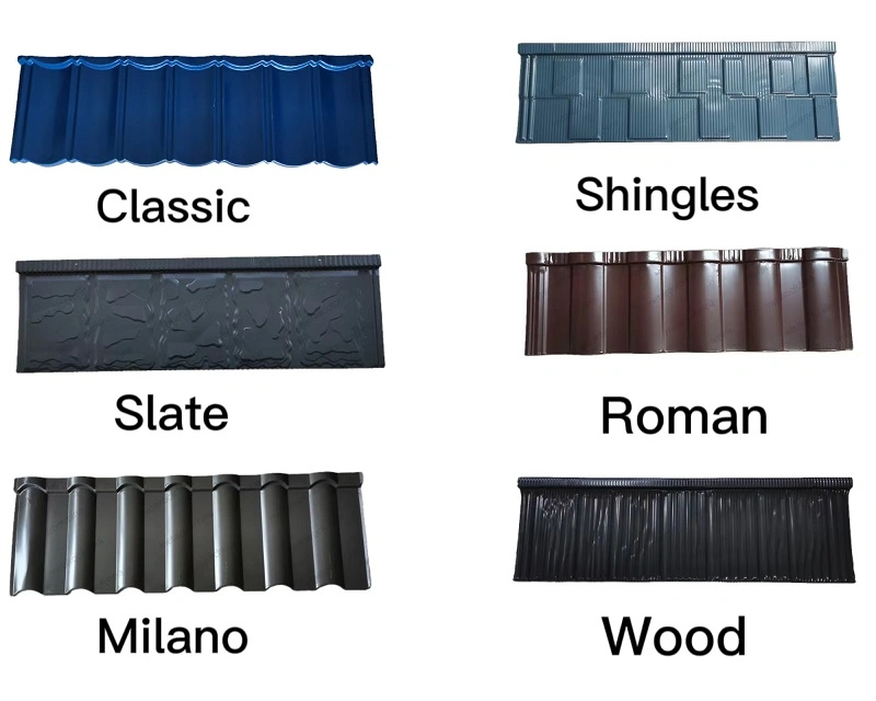 PPGL Sheet Full Form PPGI China Manufacture PPGI Metal Iron Zinc Roofing Tiles Prepainted Gi PPGI