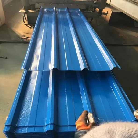 Factory Customized Ral9003 Z80 Nippon Lacquer Color Coated 22 Gauge PPGI Prepainted Corrugated Steel Roofing Sheets
