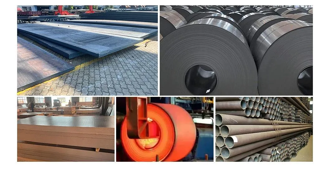 ASTM Standard Gi Square Tube Round Tubes Q235 Q195 S355 Hot Dipped Galvanized Round Cutting, Custom Processing Carbon Steel Coil