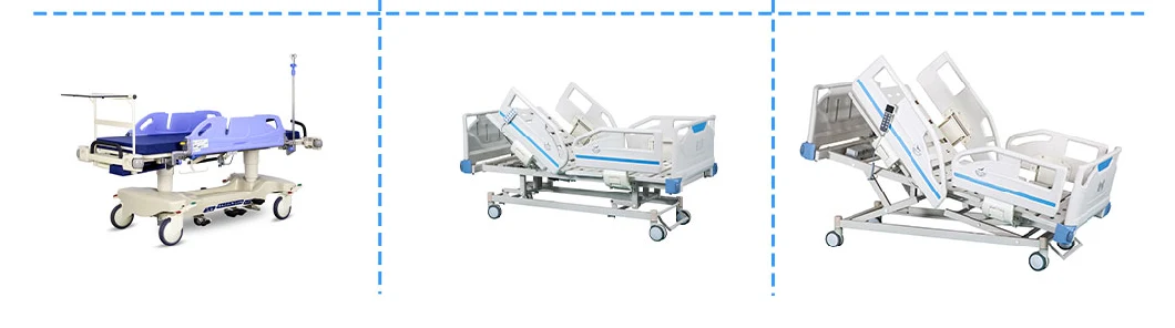 Deluxe Medical Clinical ICU 3 Function Electric Hospital Bed