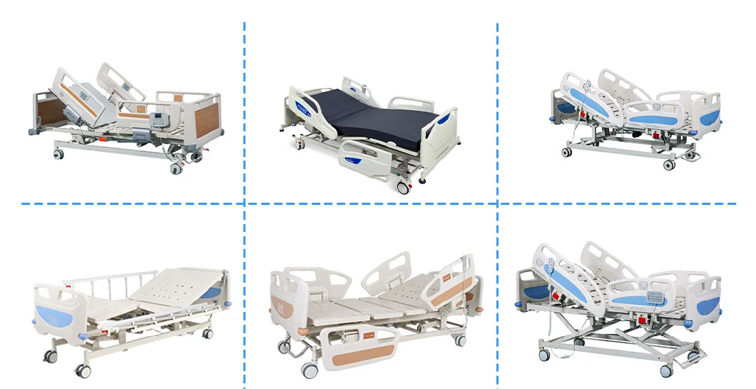 Deluxe Medical Clinical ICU 3 Function Electric Hospital Bed