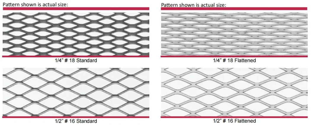 Manufacturer Directly Supply Flattening Metal Stretched Mesh