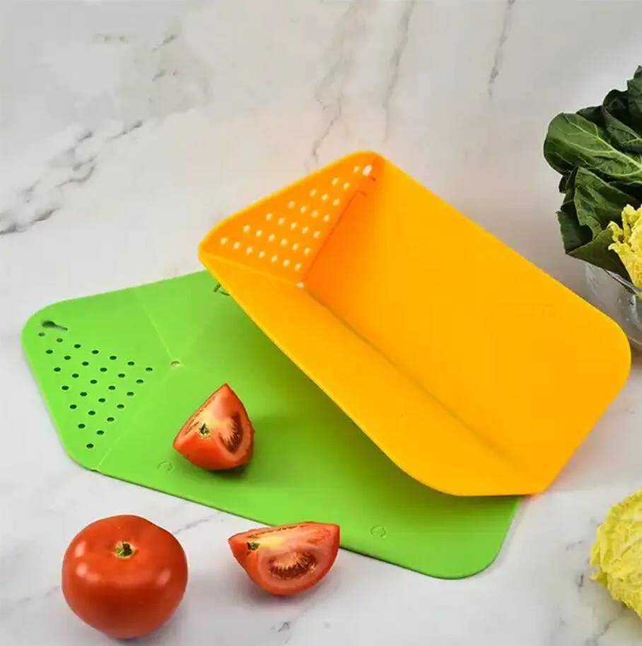 Household Drainage Portable Foldable Vegetable Board