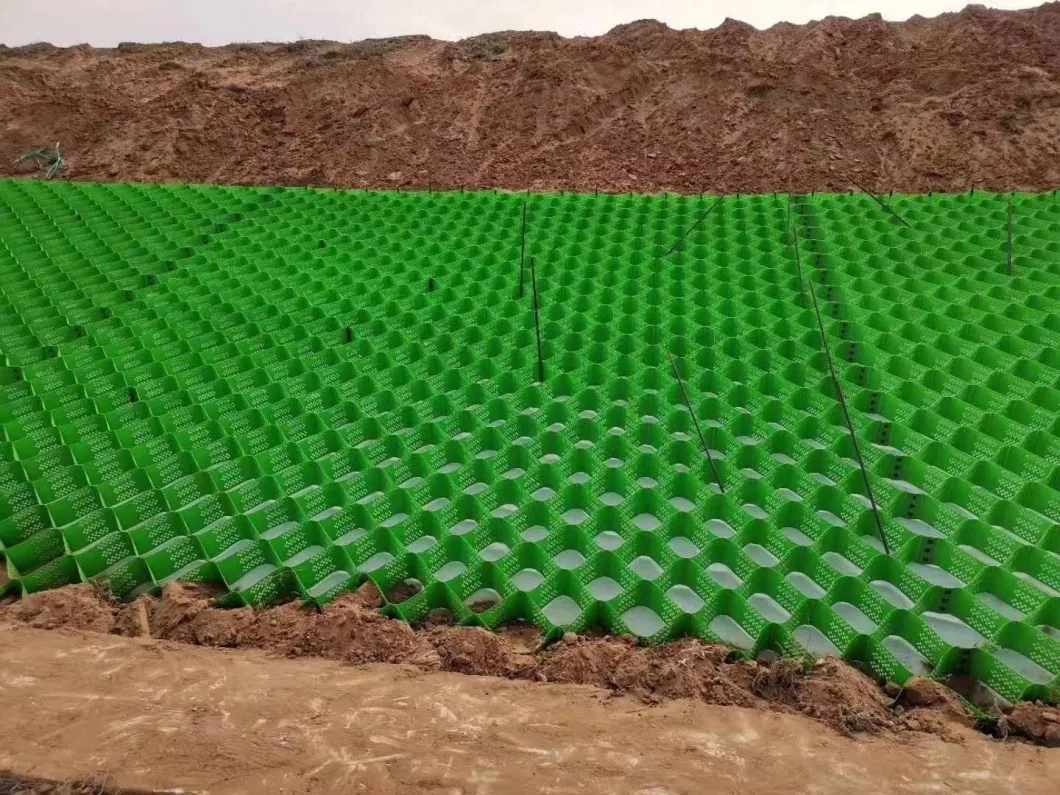 HDPE Plastic Geocell Retaining Wall Soil Stabilizer