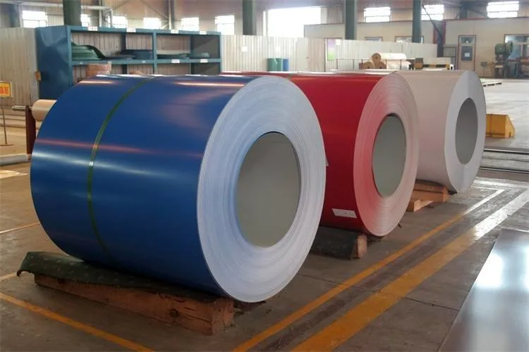 Manufacturer 0.12mm 4.0mm PPGI PPGL Color Coated Prepainted Galvanized Steel Coil