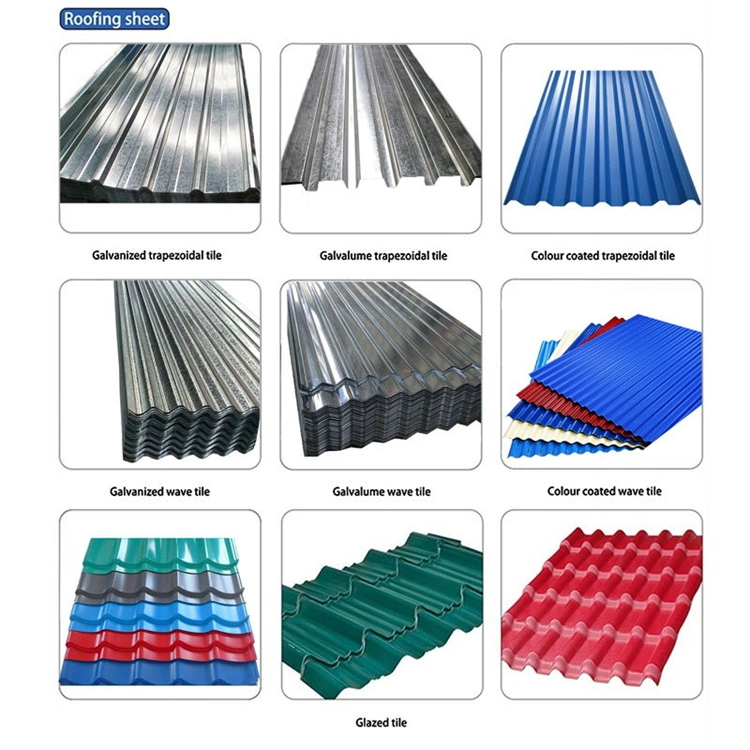 Prime Quality Good Price Building Zinc Roofing Metal Material PPGI Prepainted Color Coated Corrugated Galvanized Steel Sheet