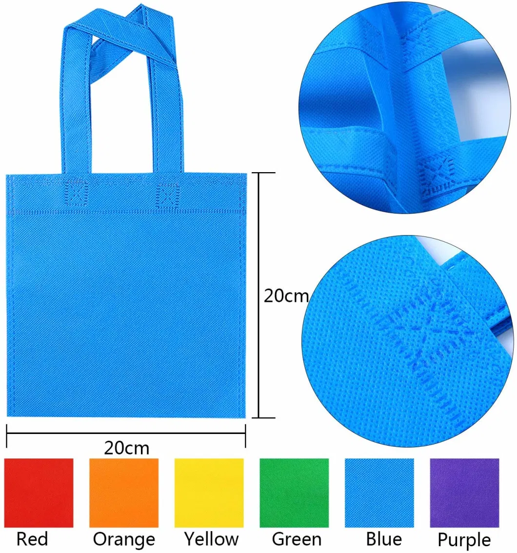 Biodegradable 70-120GSM Disposable 100%PP Spunbond Non Woven Tote Bag