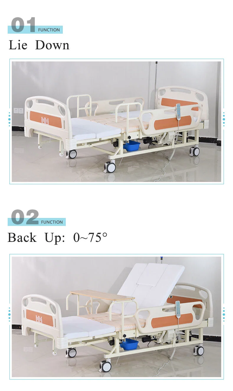 Medical Electric Disabled Elderly Hospital Home Care Nursing Medical Bed