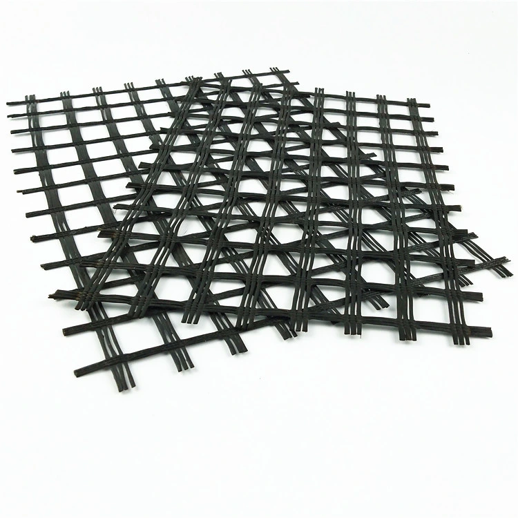Manufacturer Soil Stabilization 150 Kn Biaxial Polyester Geogrid