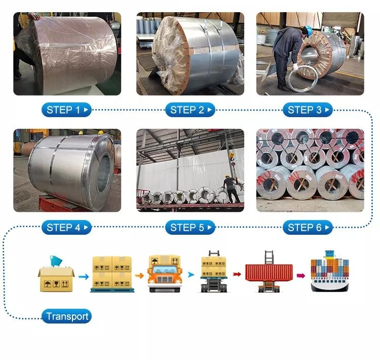 China Supplier of Gi Gl Steel Sheet Galvanized Galvalume Steel Coil at Best Price