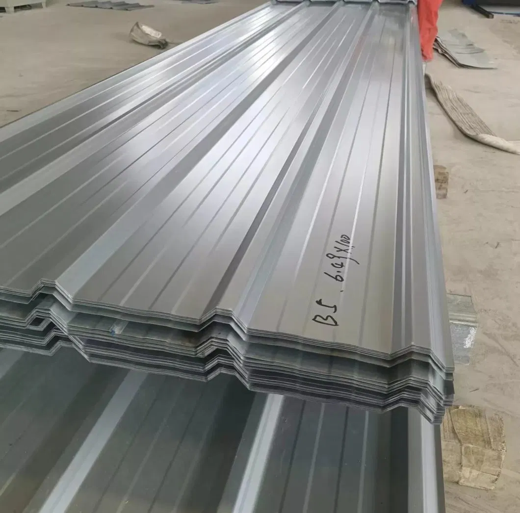 Bwg34 Jindal Bhushan Galvanzied Colour Coated Zinc Aluminum Steel Roofing Sheet