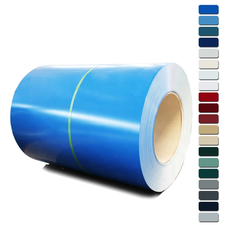 Manufacturer 0.12-4.0mm PPGI PPGL Color Coated Sheet Plate Prepainted Galvanized Steel Coil PPGI