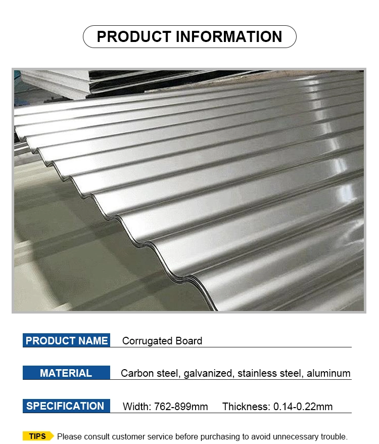 Factory Direct Supply High Quality Galvanized PPGI Corrugated Zinc Roofing Sheet