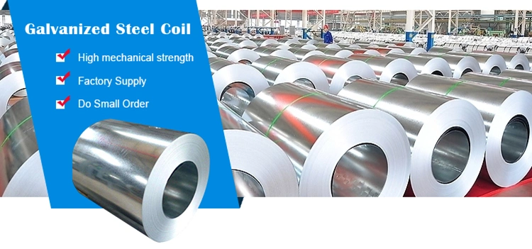 Chinese Supplier Galvanized Prepainted Sheet Coil for Anti-Corrosion Roof Panels Dx51d Z100 Galvanized Steel Coil