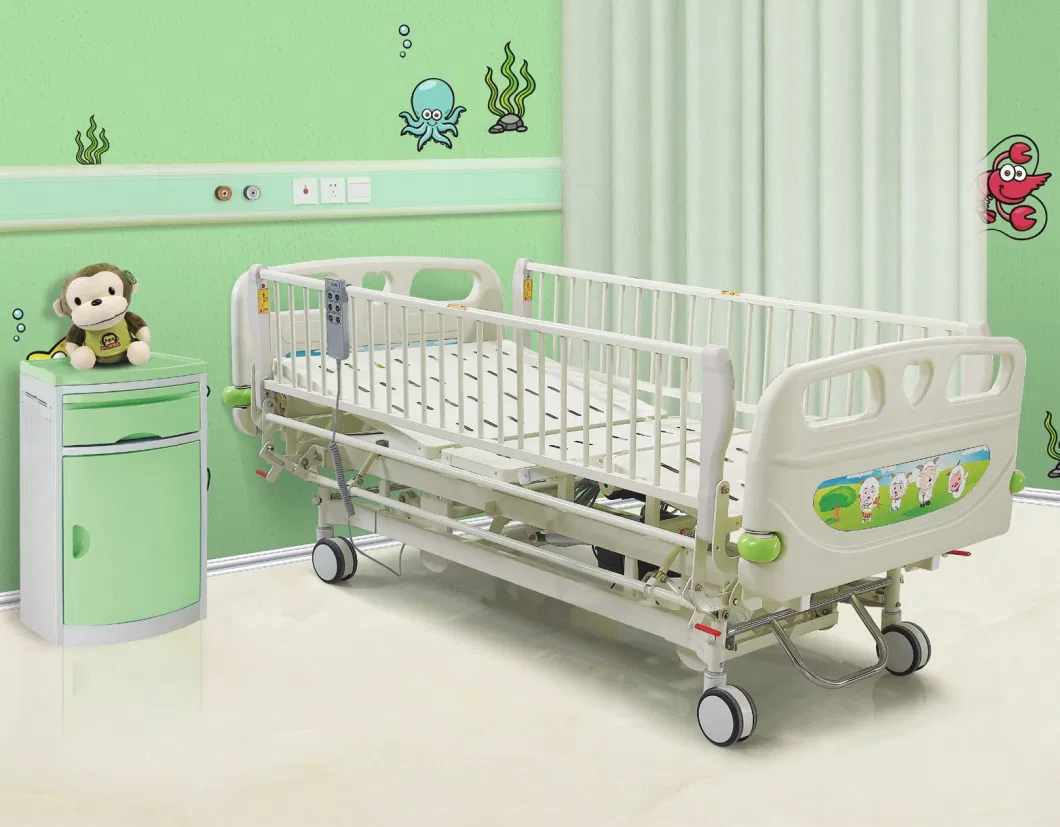 GS-828f Hospital Ward Bed Children Care Patient Nursing Medical Electric Pediatric ICU Bed