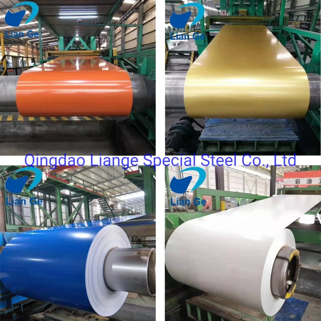 Manufacturer SPCC SGCC Cold Rolled PPGL PPGI PVDF PE G40 G60 G90 Color Coated Galvanized Steel Galvanised Colour Prepainted Steel Coil Price