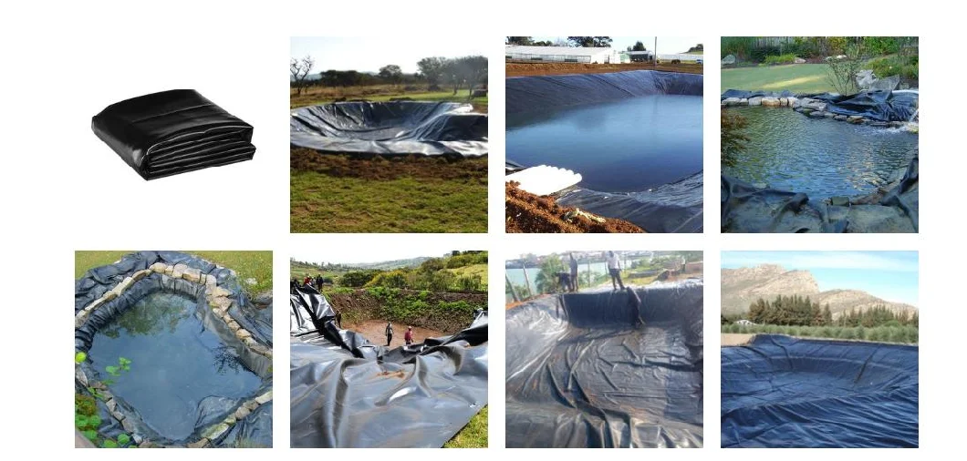 Smooth Textured Geotextile and Price Sheet Dam Waterproof Membrane HDPE Geomembrane Liner