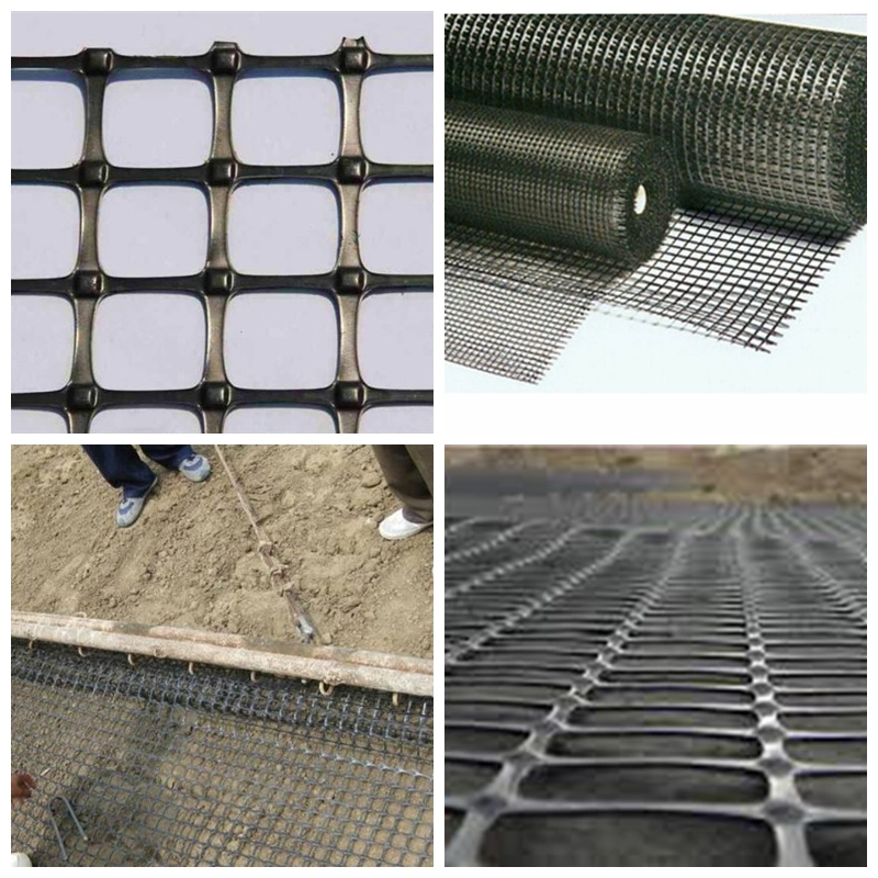 Steel-Plastic Geogrid with Convex Node for Mine