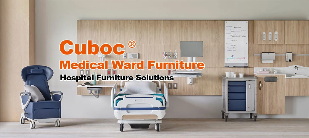 High Quality Custom Hospital Medical Care Furniture ICU Health Big Nursing Bed