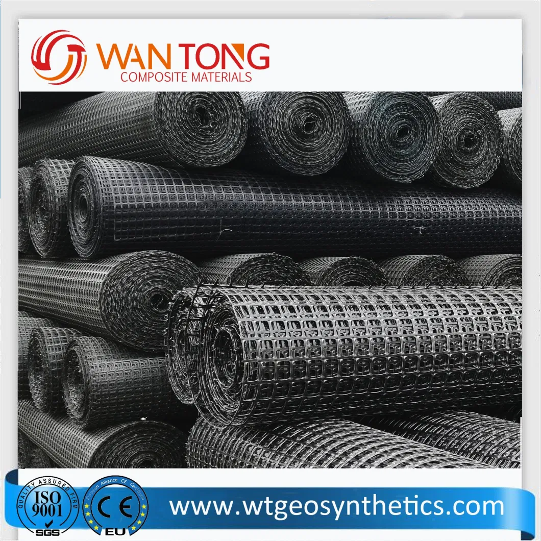 PP Biaxial Geogrid 20kn Plastic Civil Engineering Construction Geogrid